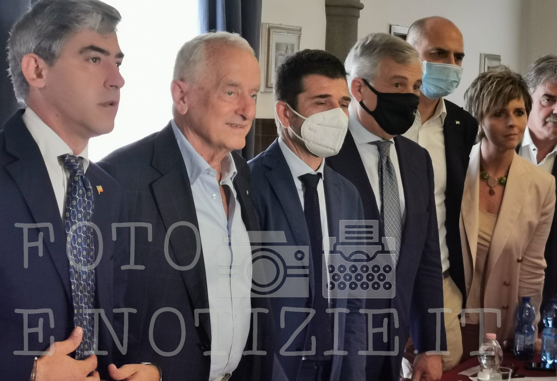 Onorevole Antonio Tajani di Forza Italia a Firenze